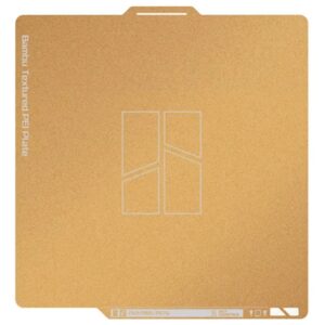 Placa PEI Texturizada Gold 256mm Bambu Lab – A1 X1 P1 SERIES – FAP007