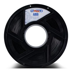 Filamento ABS – Preto – Premium – GTMax 3D – 1KG